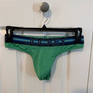 Jockey Men's Green Thong